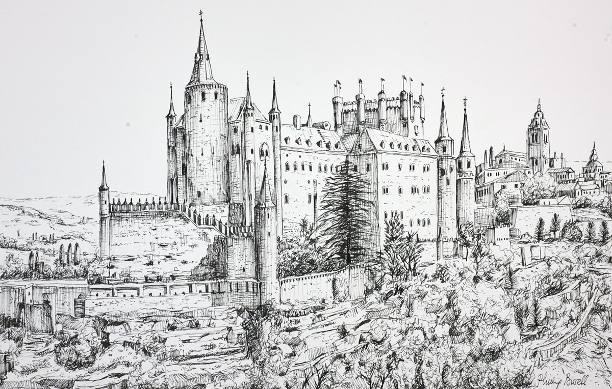 Alcázar de Segovia (Sketch)